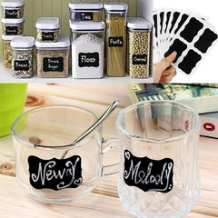 Vinyl Chalkboard Label Stickers Blackboard ChalkBoard Stickers Jar Labels