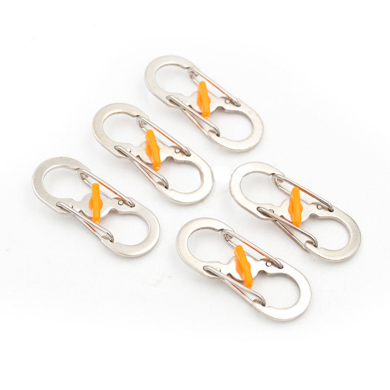 Stainless Steel Spring Hook for Camping Hiking