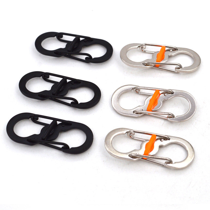 Stainless Steel Spring Hook for Camping Hiking