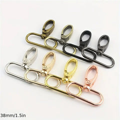 1pc 1.5inch 3 Bag Strap Hook Oval Swivel Clasp DIY Keychain & Bag Accessories