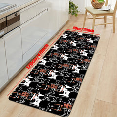 Cat Kitchen Mat Anti Slip Soft Absorbent Bath Mat