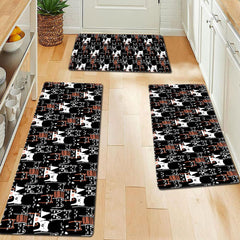 Cat Kitchen Mat Anti Slip Soft Absorbent Bath Mat