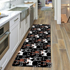 Cat Kitchen Mat Anti Slip Soft Absorbent Bath Mat