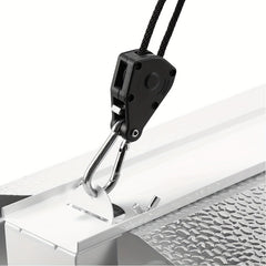Heavy Duty Ratchet Hanger Adjustable Rope Hangers for Grow Light Fan Filter Room