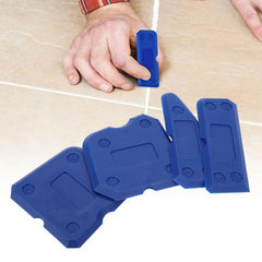 4pcs Caulking Tool Kit for Silicone Joint Sealant Application