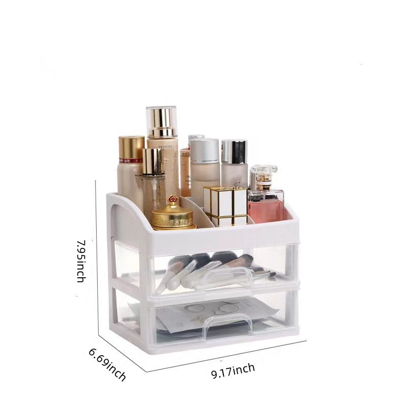 Makeup Organizer with Drawers Large Capacity Storage Box