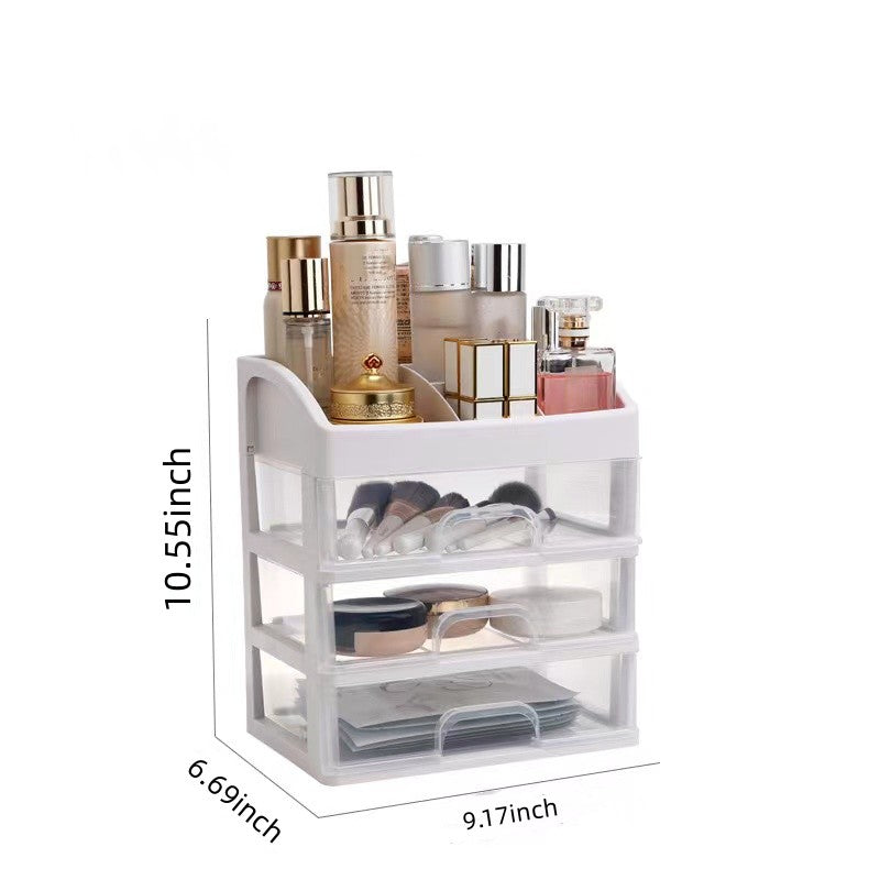 Makeup Organizer with Drawers Large Capacity Storage Box