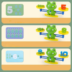 Kids Balance Frog Scale Number Education Toy