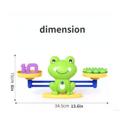 Kids Balance Frog Scale Number Education Toy