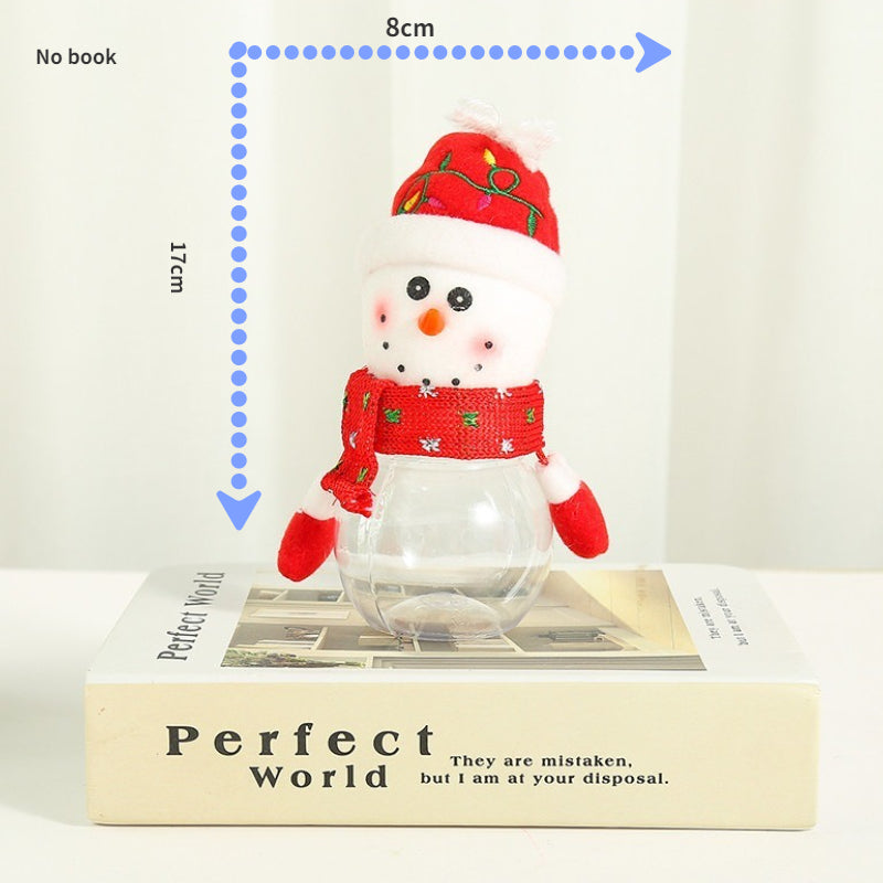 Christmas Children Doll Candy Jar Peace Candy Box