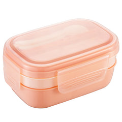 Large Capacity Leak Proof Bento Box 1900ml 50 7oz With Utensil Set