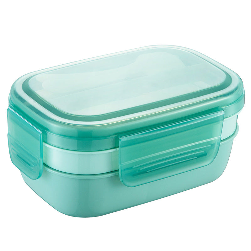 Large Capacity Leak Proof Bento Box 1900ml 50 7oz With Utensil Set