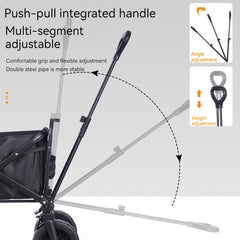 Camping Cart Folding Lightweight Wagon for Outdoor Picnic Camping