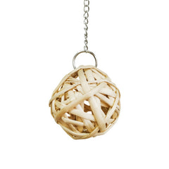 Parrot Bird Toy Handwoven Sling Ball Seaweed Rattan Gourd Tease Supplies