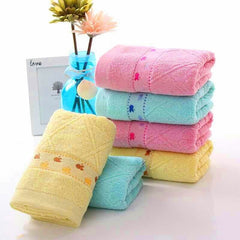 Heart Embroidered Towel for Daily Use & Camping