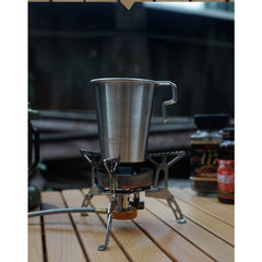304 Stainless Steel Cup Portable Coffee Cup Mountaineering Camping Water Cup