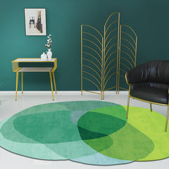 Gradient Area Rugs Soft Anti-skid Carpet Nordic Decor Rugs