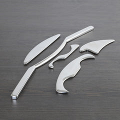 5pcs Stainless Steel IASTM Massage Tools Fascia Recovery Muscle Massager