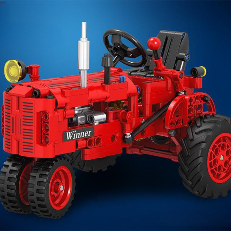 Tractor Building Blocks Toy Educational Assembled Model