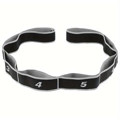 Yoga Elastic Resistance Band 8 Rings Home Gym Stretching Tension Fitness
