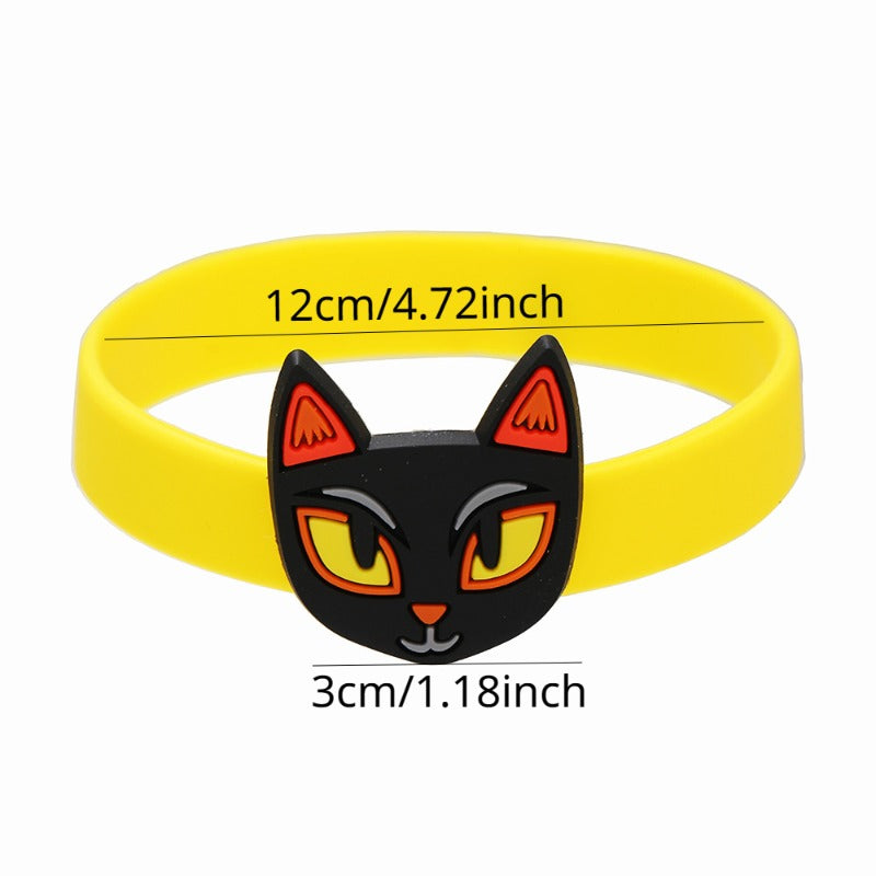 Halloween Cartoon Ghost Silicone Bracelet