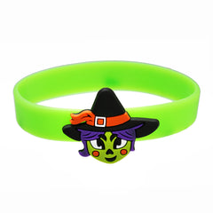 Halloween Cartoon Ghost Silicone Bracelet