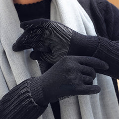 Winter Touch Screen Gloves Anti Slip Acrylic Knitted Magic Gloves