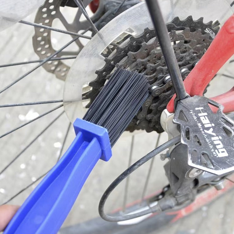 Bicycle Chain Brush Cleaning Equipment Bike Square Brush