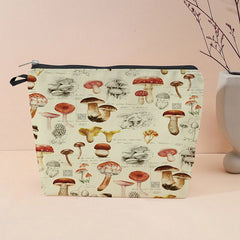 Flower Printed Makeup Bag Cosmetics Organizer Storage Bag for Travel