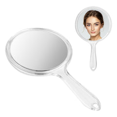1Pc Hand Mirror Double Sided 1X 3X Magnifying Vanity Mirror
