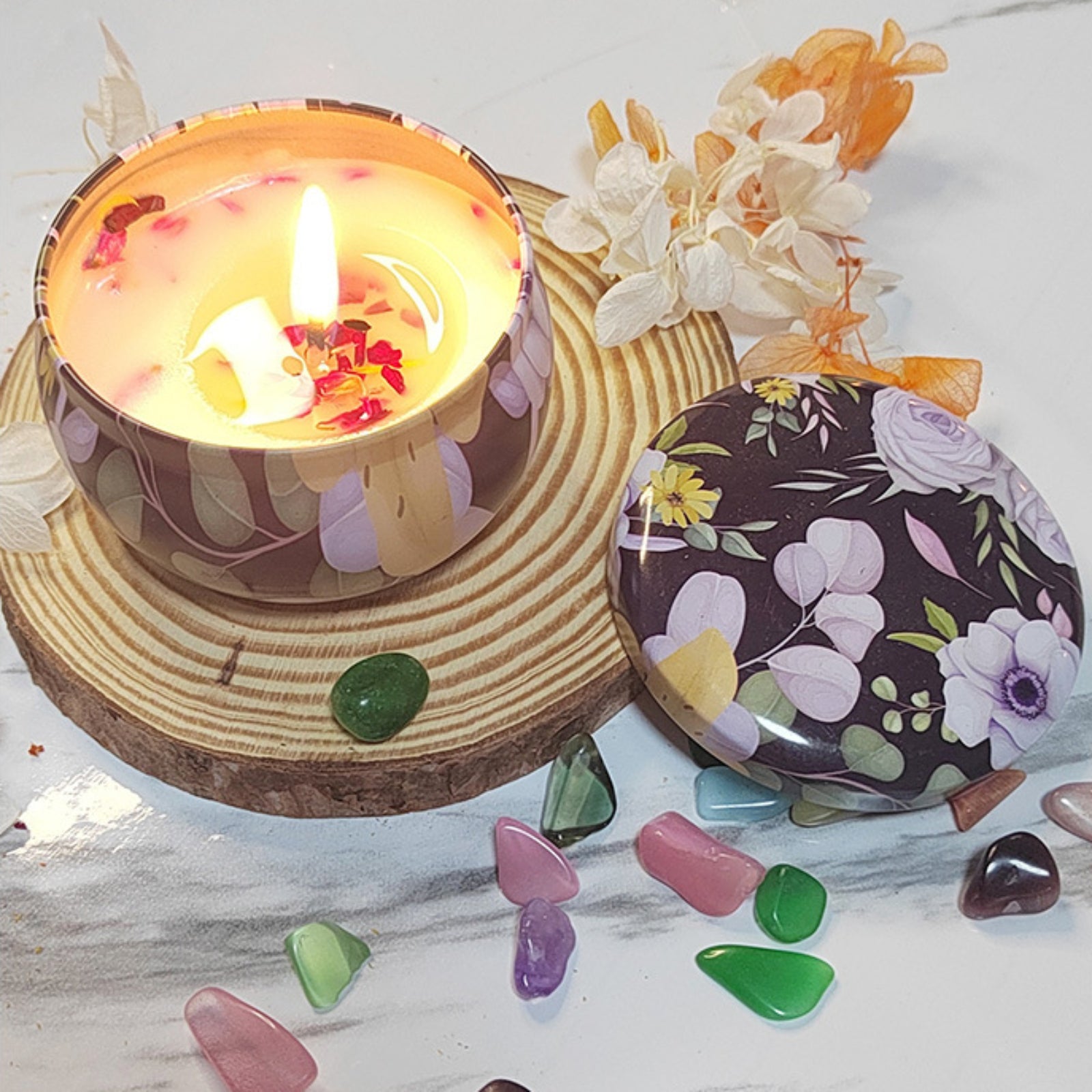 Romantic Scented Candle for Wedding Halloween Christmas Decor