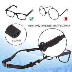 Adjustable Glasses Straps No Tail Eyewear Retainer Strap for Men and Women