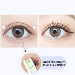 2pcs Eyebrow Eyelash Shaping Set Scissors Comb Lash Curler Makeup Beauty