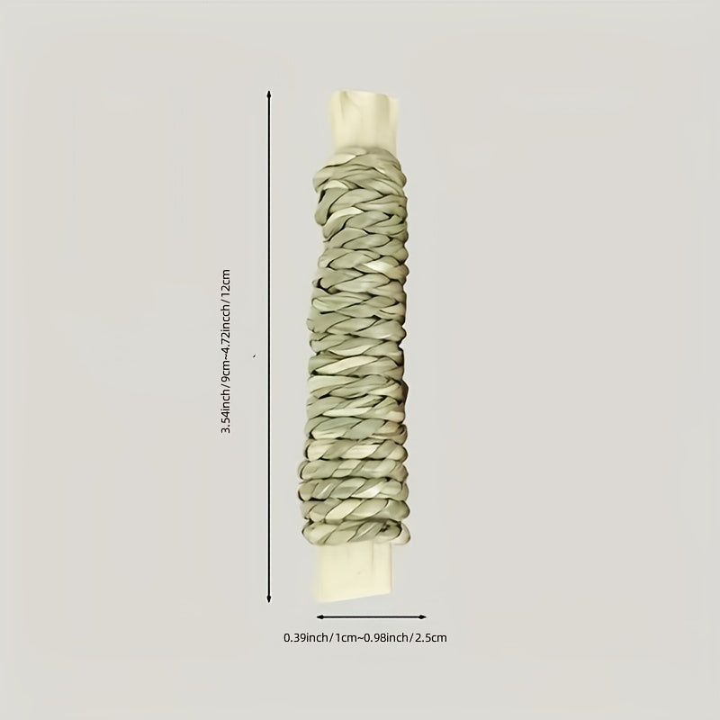 Straw Pet Chew Toys for Hamster Rabbit Guinea Pig