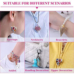 60Pcs Resin Craft Bezels for Jewelry Making