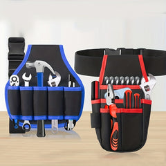 Portable Electrician Tool Bag Waist Bag Organizer with Side Pockets