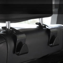 4pcs Car Hook Seat Back Double Hook Hidden Small Hook