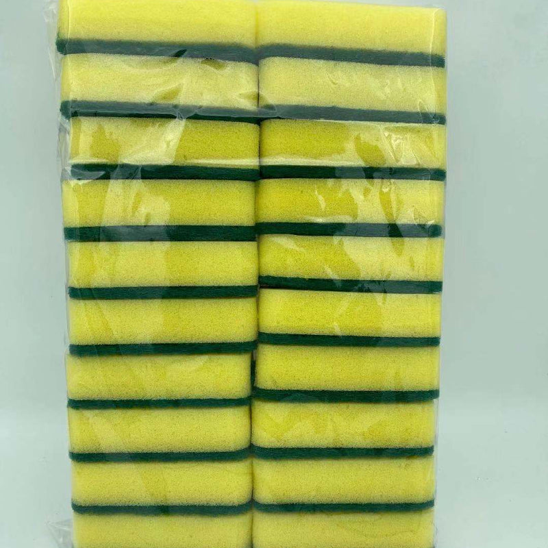 Double Sided Dishwashing Sponge x20 Cleaning Decontamination Sponge