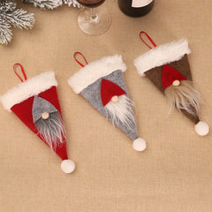 Christmas Santa Claus Tableware Cover Decoration