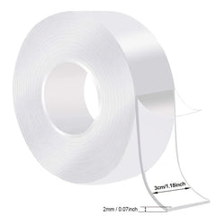 1pc Transparent Nano Tape Thicker Stronger Washable Reusable Double Sided Tape