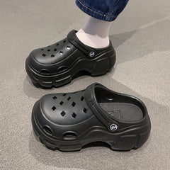 Women's Thick Bottom Beach Hole Shoes Comfortable Sport Sandals