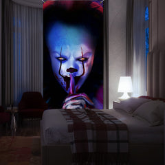 Clown Halloween Banner Trick Or Treat Horror Killer Decoration