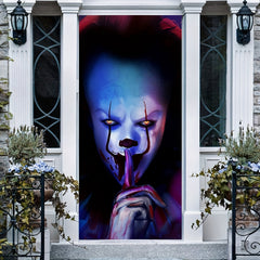 Clown Halloween Banner Trick Or Treat Horror Killer Decoration