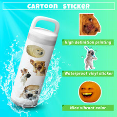 50pcs Emoticon Pack Stickers Fun & Creative Gift