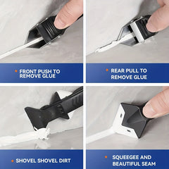 5 in 1 Metal Head Shovel Glue Remover Tool Kit