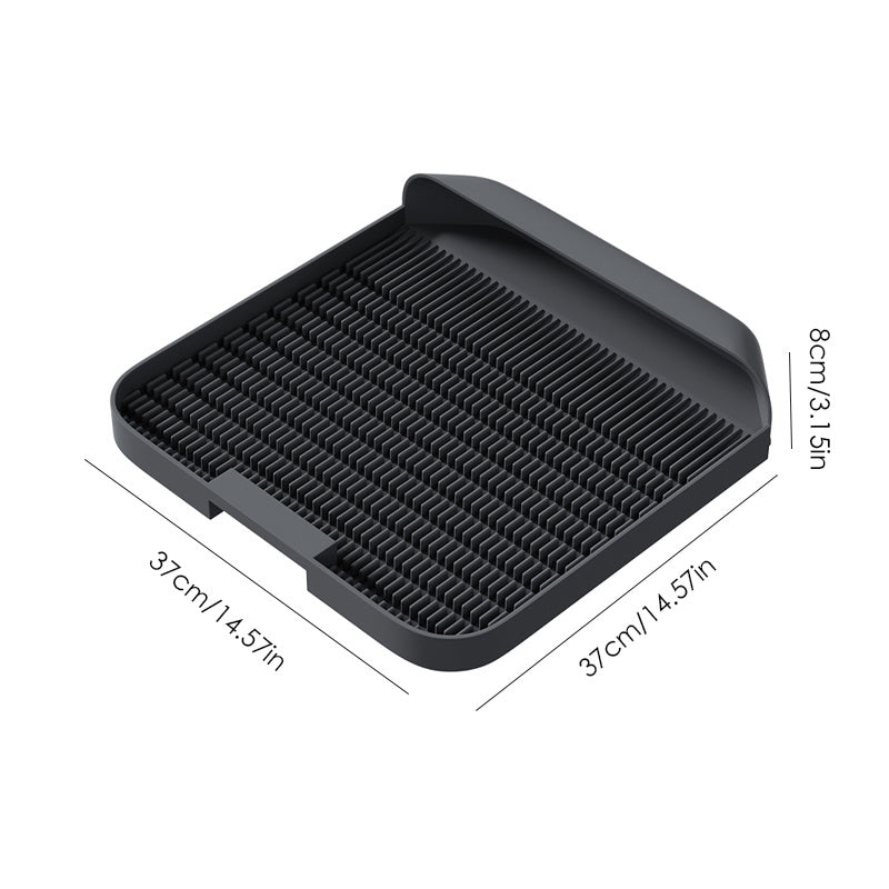 Waterproof Cat Litter Mat with Pocket - Pet Cleaning Supplies