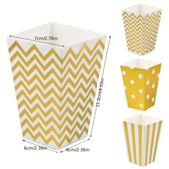 18Pcs Small Popcorn Boxes For Party Movie Nights Carnival Birthday