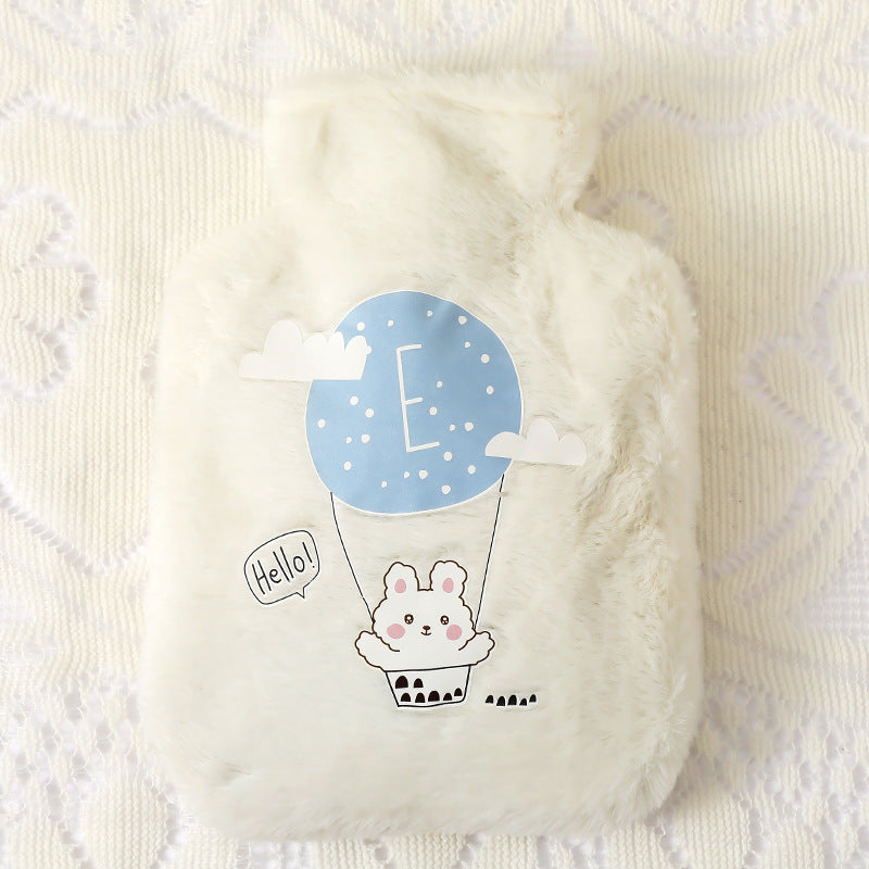 Cartoon Hot Water Bag Water Injection Hand Warmer Plush