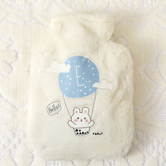 Cartoon Hot Water Bag Water Injection Hand Warmer Plush