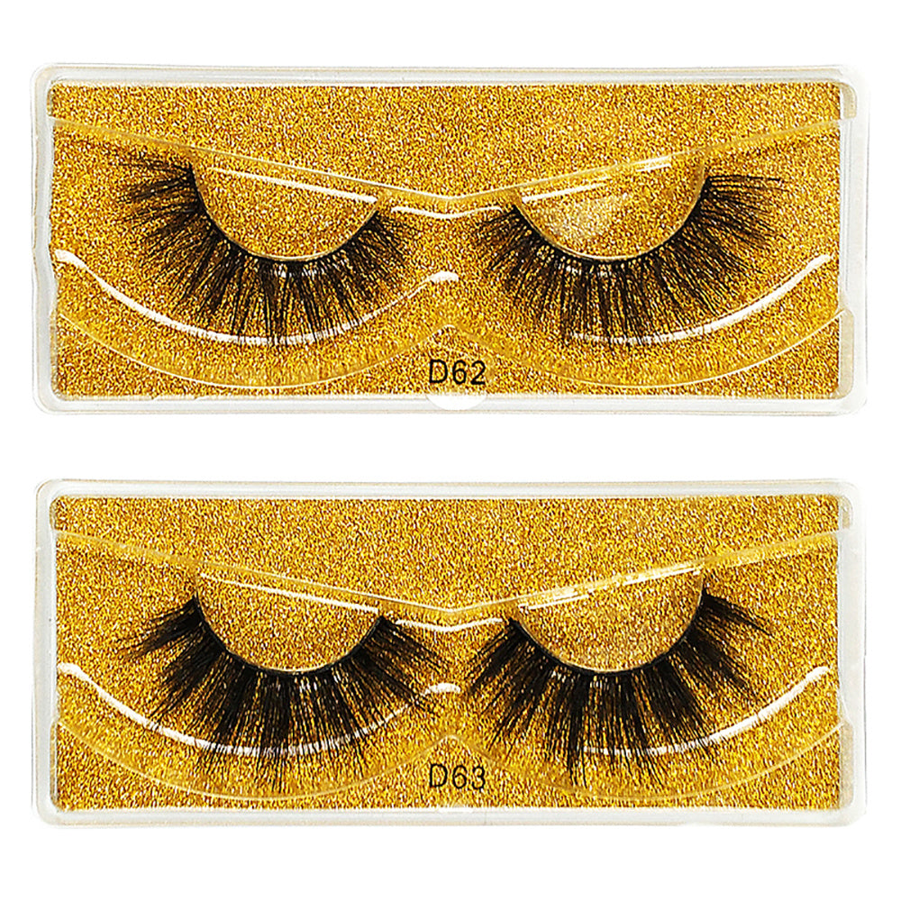 10 Pairs 3D Mink Lashes Natural Thick Fluffy False Eyelashes Makeup